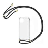 Pokrowiec Rope Case ze sznurkiem czarny do Samsung Galaxy S10 Lite