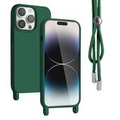 Pokrowiec Pokrowiec Rope Case ze sznurkiem zielony do Apple iPhone 12