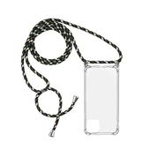 Pokrowiec Pokrowiec Rope Case ze sznurkiem zielony do Apple iPhone 12 Pro Max (6.7 cali)