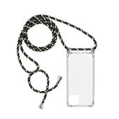 Pokrowiec Rope Case ze sznurkiem zielony do Huawei P40 Lite 5G
