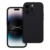 etui matowe Pokrowiec Silicone 2mm czarny do Apple iPhone 14 Pro