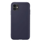 Pokrowiec Silicone Case ciemnoniebieski do Apple iPhone 11