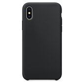 Pokrowiec Silicone Case czarny do Apple iPhone X