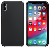Pokrowiec Silicone Case czarny do Apple iPhone XS Max