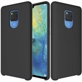 Pokrowiec Silicone Case czarny do Huawei Mate 20