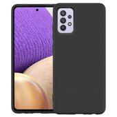 Pokrowiec Silicone Case czarny do Samsung A32 4G