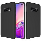 Pokrowiec Silicone Case czarny do Samsung Galaxy S10