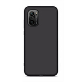 Pokrowiec Silicone Case czarny do Xiaomi Redmi K40 Pro Plus