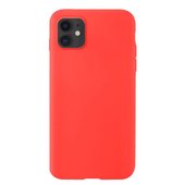 Pokrowiec Silicone Case czerwony do Apple iPhone 11