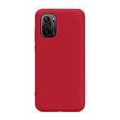 Pokrowiec Silicone Case czerwony do Xiaomi Redmi K40