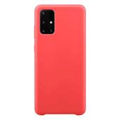 Pokrowiec Silicone Case czerwony do Xiaomi Redmi Note 9 Pro