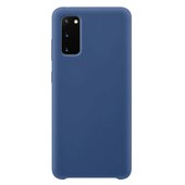 Pokrowiec Pokrowiec Silicone Case niebieski do Samsung Galaxy S20