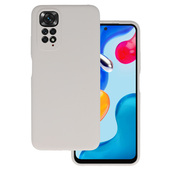 etui matowe Pokrowiec Silicone Lite Case be�owy do Xiaomi Redmi Note 11S