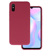 Pokrowiec Silicone Lite Case bordowy do Xiaomi Redmi 9A