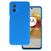 Pokrowiec Silicone Lite Case niebieski do Motorola Moto G73