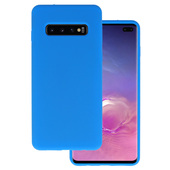Pokrowiec Silicone Lite Case niebieski do Samsung Galaxy S10