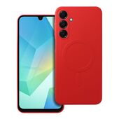 Pokrowiec Silicone Mag Cover MagSafe czerwony do Samsung Galaxy A16 4G