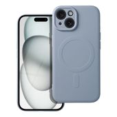 Pokrowiec Silicone Mag Cover MagSafe jasnoniebieski do Apple iPhone 15