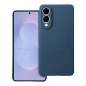 Pokrowiec Silicone Mag Cover MagSafe niebieski do Samsung Galaxy S25 Edge