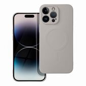 etui magnetyczne Pokrowiec Silicone Mag Cover MagSafe szary do Samsung Galaxy A57