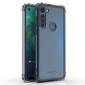 etui silikonowe Pokrowiec silikonowy Anti Shock prze�roczysty do Motorola Moto G8 Power