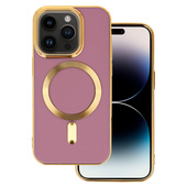 Pokrowiec silikonowy Beauty Magsafe Case fioletowy do Apple iPhone 14 Pro