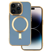 Pokrowiec silikonowy Beauty Magsafe Case niebieski do Apple iPhone 12 Pro Max