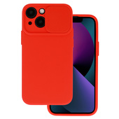 Pokrowiec silikonowy Camshield Soft czerwony do Samsung Galaxy A05