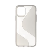 Pokrowiec silikonowy Forcell S-Case czarny do Apple iPhone 12 Mini