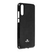 Pokrowiec silikonowy Jelly Mercury czarny do Huawei P20