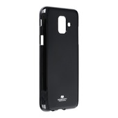 Pokrowiec silikonowy Jelly Mercury czarny do Samsung Galaxy A6