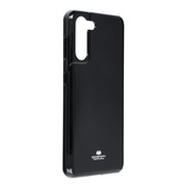 Pokrowiec silikonowy Jelly Mercury czarny do Samsung s21