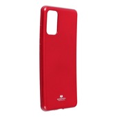 Pokrowiec silikonowy Jelly Mercury czerwony do Samsung Galaxy S20 Plus