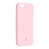 Pokrowiec silikonowy Jelly Mercury jasnor�owy do Apple iPhone 5