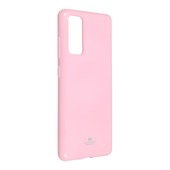 Pokrowiec silikonowy Jelly Mercury jasnor�owy do Samsung Galaxy S20 FE