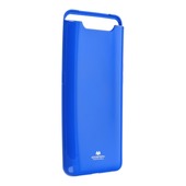 Pokrowiec silikonowy Jelly Mercury niebieski do Samsung Galaxy A80