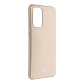 Pokrowiec silikonowy Jelly Mercury z�oty do Samsung A72