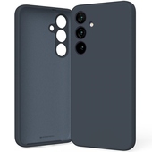 Pokrowiec silikonowy Mercury Goospery granatowy do Samsung Galaxy S25 Plus