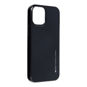 Pokrowiec silikonowy Mercury iJelly Case czarny do Apple iPhone 12 Mini