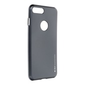Pokrowiec Pokrowiec silikonowy Mercury iJelly Case czarny do Apple iPhone 8 Plus