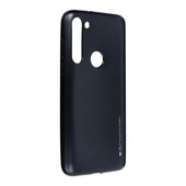 Pokrowiec silikonowy Mercury iJelly Case czarny do Motorola Moto G8 Power
