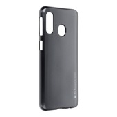 Pokrowiec silikonowy Mercury iJelly Case czarny do Samsung Galaxy A40