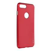 Pokrowiec silikonowy Mercury iJelly Case czerwony do Apple iPhone 8 Plus