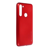 Pokrowiec silikonowy Mercury iJelly Case czerwony do Motorola Moto G8