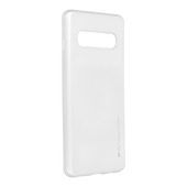Pokrowiec silikonowy Mercury iJelly Case srebrny do Samsung Galaxy S10