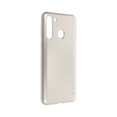 Pokrowiec silikonowy Mercury iJelly Case z�oty do Samsung Galaxy A21
