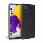 Pokrowiec silikonowy Tech-protect Icon czarny do Samsung A72