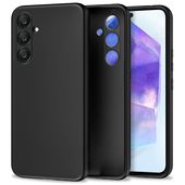 Pokrowiec silikonowy Tech-protect Icon czarny do Samsung Galaxy A55 5G