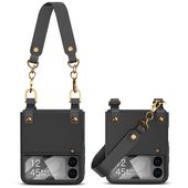 Pokrowiec silikonowy Tech-protect Icon czarny do Samsung Z Flip 4