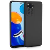 Pokrowiec Pokrowiec silikonowy Tech-protect Icon czarny do Xiaomi Redmi Note 11
